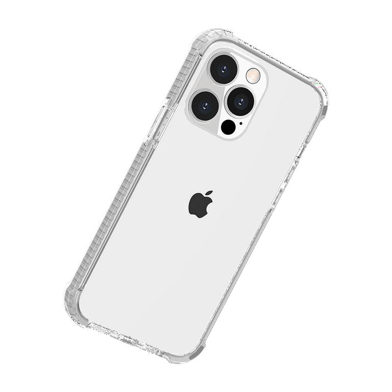 iPhone 13 Pro Max Transparent Silicone Matt Black Case