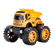 CaiTeLin Black and Friday 2024 Printing Frictional Toy Car Children Shock Absorbing Off-Road Vehicle Toys 360掳 Rotating Drift Stunt-Country Toy Car
