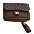 thumbnail image 1 of Bolso bandolera para mujer con correa de cadena Moda femenina adolescente Girlbrown, 1 of 1