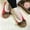 Watermelon Red, variant on iTNHFP Slippers for Men Indoor Summer Women Shoes Home Warm Floor Socks Wool Indoor Socks Plus Velvet Slippers