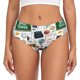 thumbnail image 1 of Balery Back To School A Ropa Interior de Algodón para Mujer con Dibujo – Braguitas Cómodas y Elásticas, Estilo Clásico-XX-Large, 1 of 6