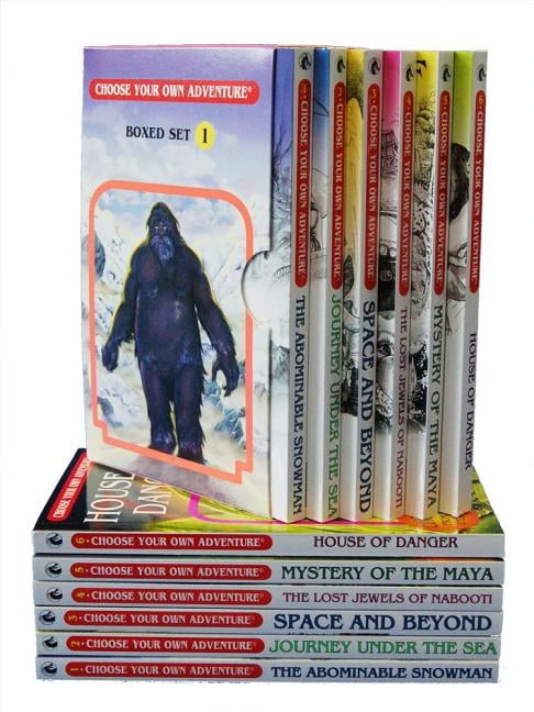 Box Set 6 1 Choose Your Own Adventure Books 1 6 Box Set Containing The Abominable Snowman Journey Under The Sea Space And Beyond The Lost Jewels Of Nabooti Mystery Of The Maya