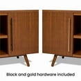 thumbnail image 4 of Real Flame Morris 72" TV Stand in Vintage Black Maple, 4 of 6