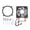 Multicolor Luminous Version[cite: 1], variant on Yajisi CPU Cooler Dual Heat Pipe 48CFM DC12V Quiet Operation Hydraulic Bearing Fan for Intel LGA 775 1150 1151 1155 1156 1200 AMD AM4 AM3 Universal Cooling Non Luminous 5.51 inches[cite: 1]