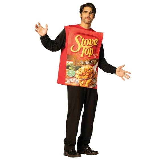 Kraft Stove Top Turkey Stuffing Costume for Adults