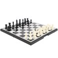 thumbnail image 2 of Juego de piezas de ajedrez magnéticas de tablero de ajedrez internacional portátil B-5 para niños y adultos, 2 of 5