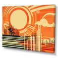thumbnail image 2 of Designart "Abstracted Energy In Art I" Modern Midcentury Wall Decor, 2 of 5