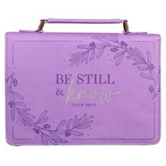 Be Still & Know Psalm 46-11 Bible Cover - Large