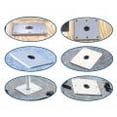thumbnail image 4 of Boat Seat Base Aluminum Alloy Marine Boat Seat Mount Boat Seat Pedestal Base with 3/4in Pin Post Socket, 4 of 23
