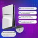 thumbnail image 5 of high qualityAluminum Wall Mount for Playstation 5 Slim Digital Edition & Disc Edition Wall Mount Bracket for PS5 Slim Space Saving PS5 Slim Shelf Moun, 5 of 5