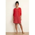 thumbnail image 3 of Ellos Plus Size Sleeveless Shift Dress, 3 of 5