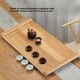 thumbnail image 3 of Servicio de té Bandeja de bebidas de agua Desayuno de madera Comida Bandejas de té de bambú Nuevo ANGGREK Otros, 3 of 8