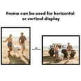 thumbnail image 5 of Americanflat 20x26 Picture Frame with Polished Plexiglass Streamline Collection Thin Border Wall - Black, 5 of 8