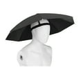 thumbnail image 2 of Naierhg 69CM UV Protection Umbrella Hat Hands-Free Sun Blocking Umbrella Hat with Elastic Headband Waterproof Adults Outdoor Fishing Folding Umbrella Hat, 2 of 8