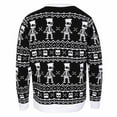 thumbnail image 2 of The Simpsons  Adult Bart Simpson Skeleton Knitted Jumper, 2 of 2