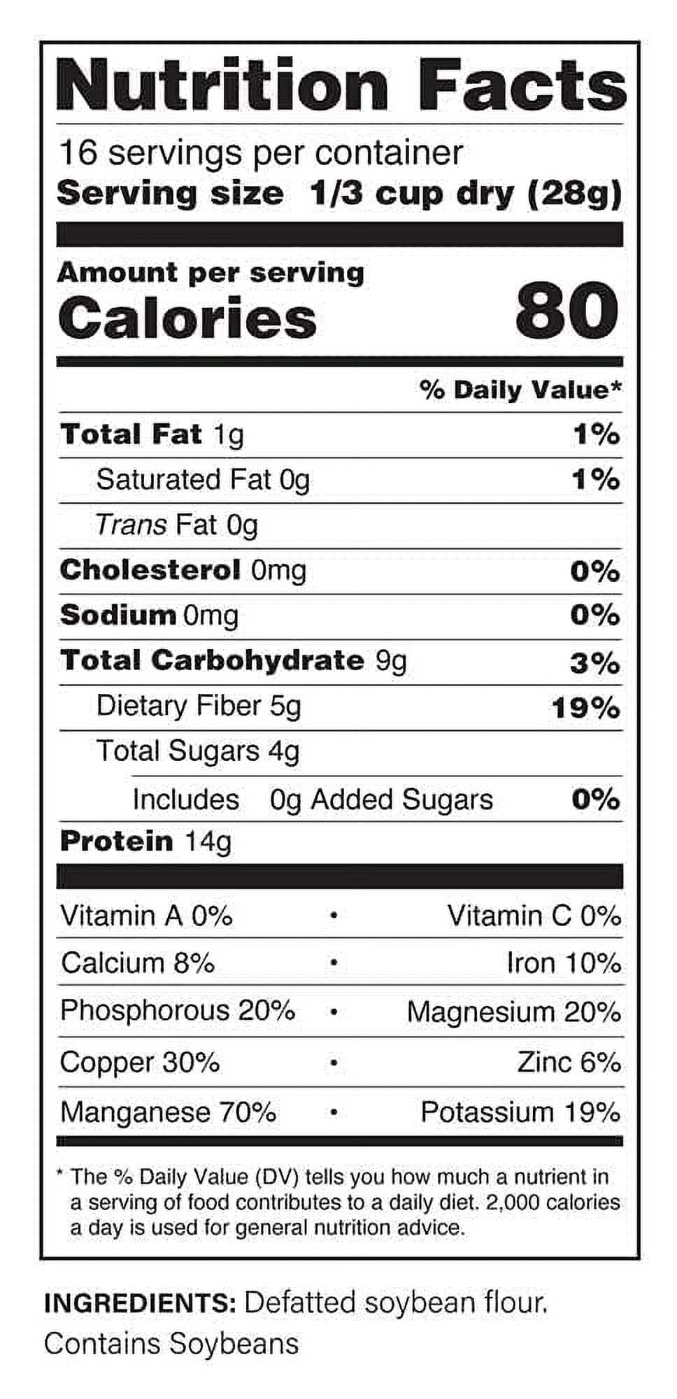 Plant Basics - Hearty Plant Protein - Unflavored Chunks, 1 lb (Pack of 3)