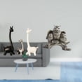 thumbnail image 2 of Estatua de alce y ciervo,Estatua de jirafa de cerámica,adorno moderno para decoración del hogar,Figuras de búho,Figuras de búho,animales artificiales,artesanías,decoración del, 2 of 8