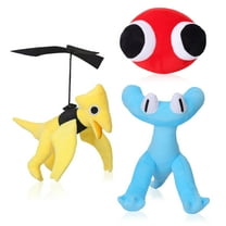 Rainbow Friends 3 Pack Chapter 2 Plush Toy, Soft Stuffed Animal Monsters Doors Doll Toys Set, Wiki Plushies Toys Gifts for Kids Adults Birthday Thanksgiving Christmas Horror Game Party Favors Fans