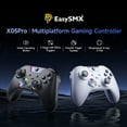 thumbnail image 3 of EasySMX Wireless PC Controller with Mute Buttons,Dual-Stage Vibration Triggers,8 Way D-Pad,Anti-drift Hall Joysticks, Multi-Platform Gaming Controller for PC/Switch/Switch 2/iOS/Android/Steam, 3 of 14