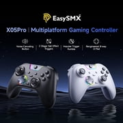 EasySMX Wireless Gaming Controller with Hall Joysticks, Dual-Stage Vibration, Mute Buttons for PC, Android, Switch, Switch 2 and Steam
