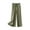 Army Green, variant on Pants for Women Plus Size Wide Leg High Waisted Long Casual Trousers Cotton Blend Pull on Loose Pants with Pockets