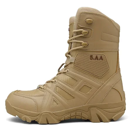 

Men‘s Military Tactical Boots Comfortable Non-slip Combat Boots Hiking Boots Winter