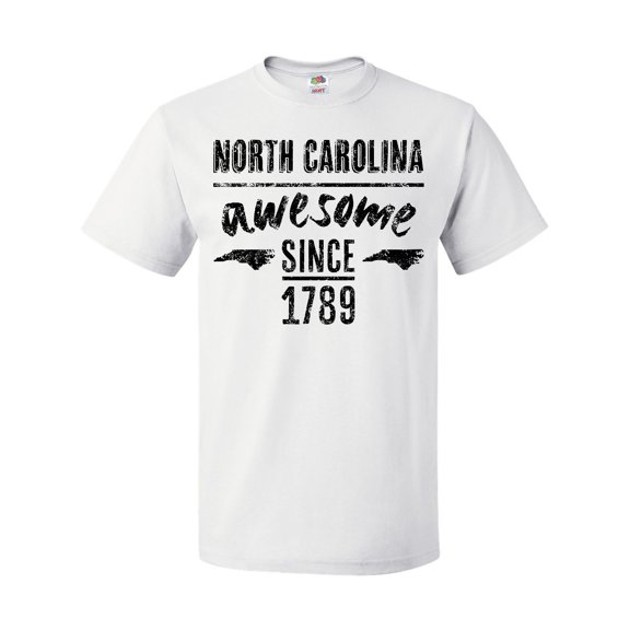 Inktastic North Carolina Awesome Since 1789 T-Shirt