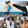 thumbnail image 4 of CSChome Shoulder Support Brace Shoulder Brace Adjustable Soft Breathable Universal Design Pain Relief Shoulder Support Brace Sleeve Wrap, 4 of 6