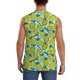 thumbnail image 4 of Balery Lemon1 Camisetas sin mangas para hombre, absorbe la humedad y protege contra el mal olor.-Medium, 4 of 7