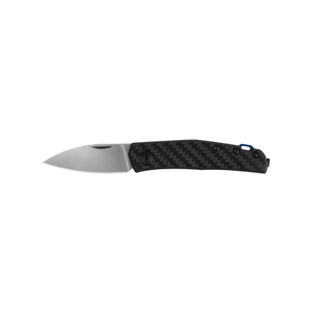 Zero Tolerance Knives Black Carbon Fiber ZT 0235 Anso Slip-joint 20CV Stainless Pocket Knife