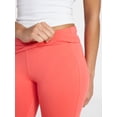 thumbnail image 4 of No Boundaries Flare Pants with Foldover Waistband, 32'' Inseam, Women's XS-XXL, 4 of 5