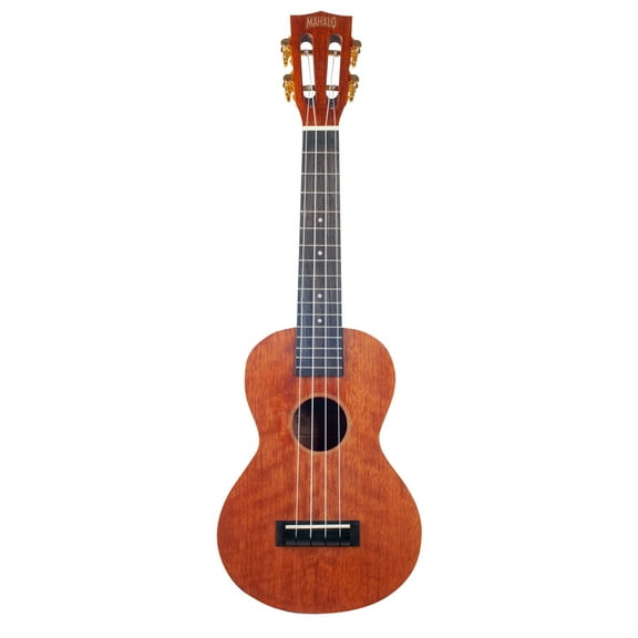 Java Concert Ukulele w/Bag Trans Brown