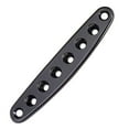 thumbnail image 5 of Milaget Black Guitar Bridge String Thru Body Ferrules Bushing Plate Guitar Accessory, 5 of 5