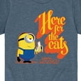 thumbnail image 3 of Despicable Me Minions - Only Here For The Eats - Toddler & Youth Short Sleeve Graphic T-Shirt, 3 of 5