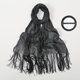 thumbnail image 1 of Xiao Hua Chales para vestidos, bufanda para mujer, chal formal para fiesta de noche con hebilla para boda, chal negro, 1 of 4