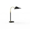 MoDRN Scandinavian Desk Lamp with USB Charging, Black