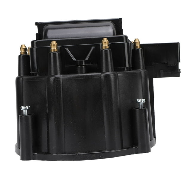 Distributor Cap and Rotor Kit HEI Performance Cap and Rotor Replacement for V8 Engines 265 283 305 307 327 350 383 396 400 427 454 with Brass Terminals