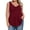 03 Wine Red, variant on Gleelist Plus Size Tank Tops for Women Bow Detail V Neck Loose Sleeveless Swing Tank Summer Womens Tops Plus Size XL-5XL