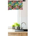 thumbnail image 3 of Ambesonne Exotic Window Valance, Rainbow Colored Hawaiian, 54" X 18", Multicolor, 3 of 3