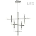 thumbnail image 4 of Dainolite Lighting FCS-3656C-PC 56W Chandelier with Acrylic Diffuser, Polished Chrome, 4 of 4