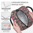 thumbnail image 3 of Salouo Rose Mix Leopard for Insulated Lunch Bag for Women/Men - Leakproof Cooler Tote Bag Organizer - Reusable Lunch Box for Office Picnic Hiking Beach-One Size, 3 of 6
