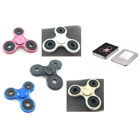 Metal Fidget Spinner Toy Ultra Durable Stainless Steel Bearing High Speed Perfect For Anxiety & Autism Adult Children 1
