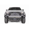 thumbnail image 1 of Fab Fours Bumper TB16-03-1 One Piece Design; Direct Fit; Mounting Hardware Included; High Guard; With Winch Mount; Without Tow Hooks/With D-Ring Mounts; With 3 Inch Square Fog Light Cutouts, 1 of 4