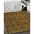 thumbnail image 2 of Ahgly Company Indoor Rectangle Abstract Dark Bisque Brown Abstract Area Rugs, 6' x 9', 2 of 6