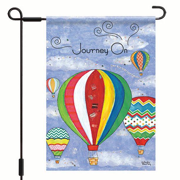 LANG JOURNEY ON MINI GARDEN FLAG