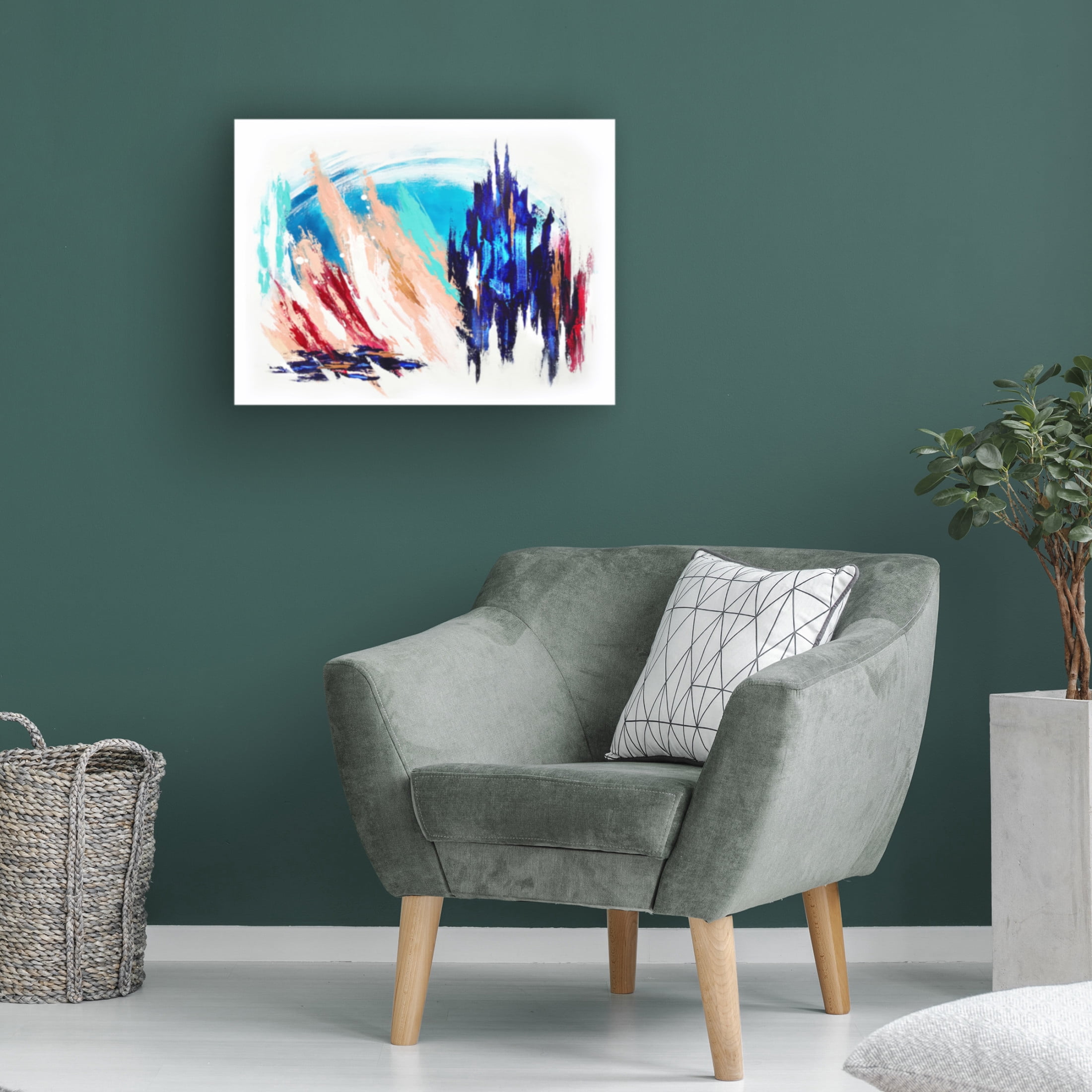 Trademark Fine Art Alyson Storms Vintage Beach Canvas Wall Art