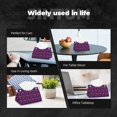 thumbnail image 6 of Kdxio Cute Crabs Print Tissue Box Cover,Modern PU Leather Rectangular Tissue Box Holder for Bathroom Living Room Bedroom Office Desk Car Home, 6 of 6