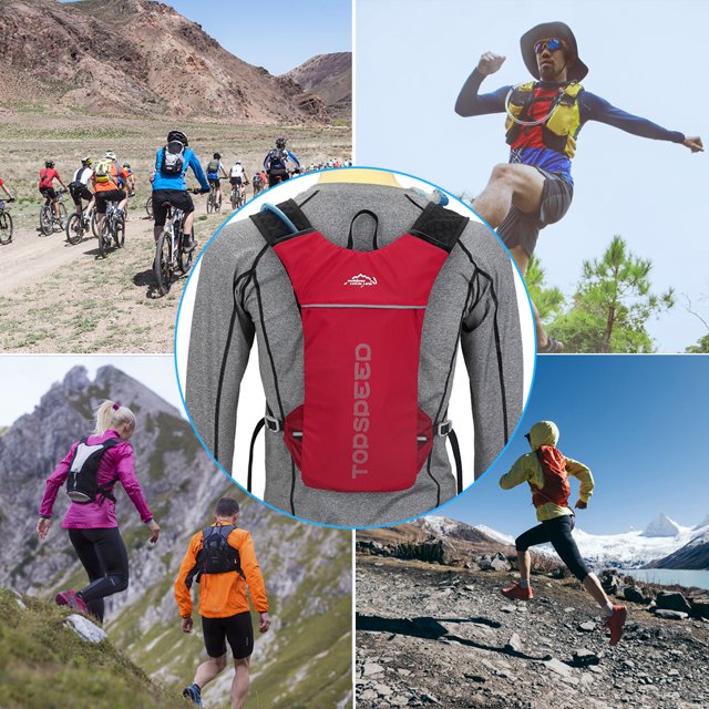 Bolsa De Agua Bicicleta Botella de agua Transpirable Ligero Seguridad Reflejo para Ciclismo Senderismo Ndcxsfigh Para Estrenar