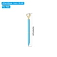 thumbnail image 2 of Uxcell Black Ink Ballpoint Pen, 12 Pack Twist Metal Pen 1.0mm Medium Point for Note Taking Journaling, Light Blue, 2 of 7