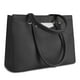 thumbnail image 1 of Cshidworld Bolso Tote de Cuero de 15.6 Pulgadas para Laptop para Mujer, Maletín Impermeable para Computadora y Bolsa de Trabajo para Oficina, Negocios, Universidad, Viajes, Bolso Mensajero de Cuero,, 1 of 7